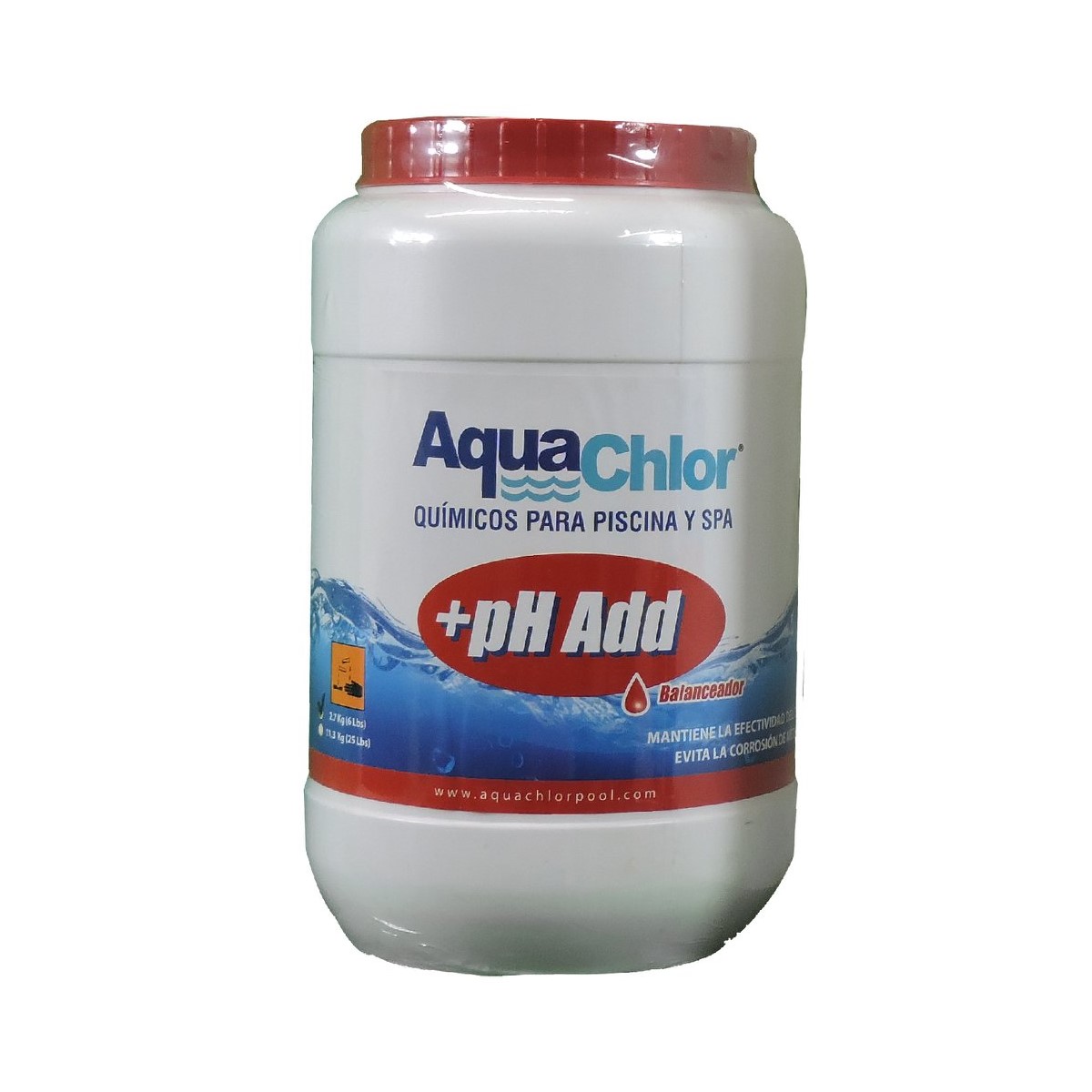 INCREMENTADOR GRANULAR DE PH PARA PISCINA 6 LB AQUACHLOR 11001116