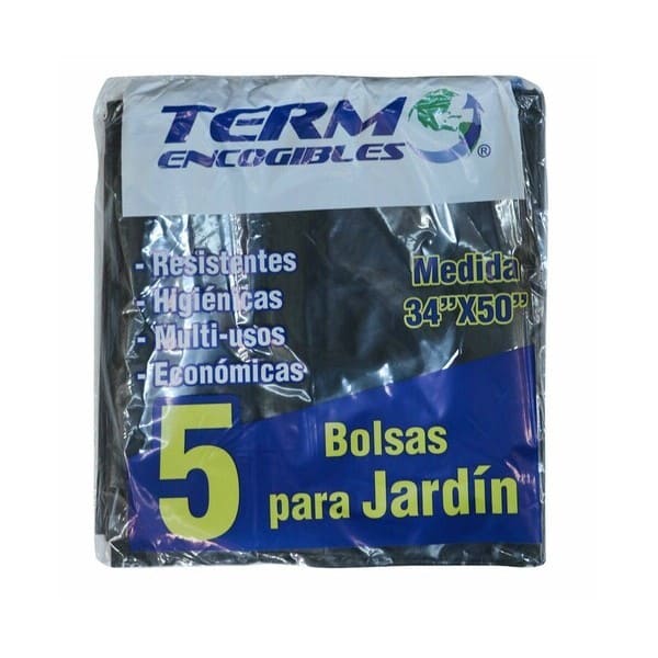 BOLSA P/BASURA NEGRA 34X50 (doblada)