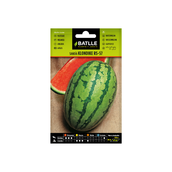 SEMILLA HORTALIZA SANDIA KLONDIKE BATLLE SOBRE