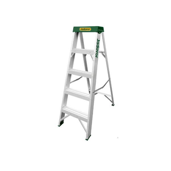 ESCALERA ALUMINIO 2 BANDA 4 PELDAÑOS 330lb 5FT JADEVER (JDLD2H04)