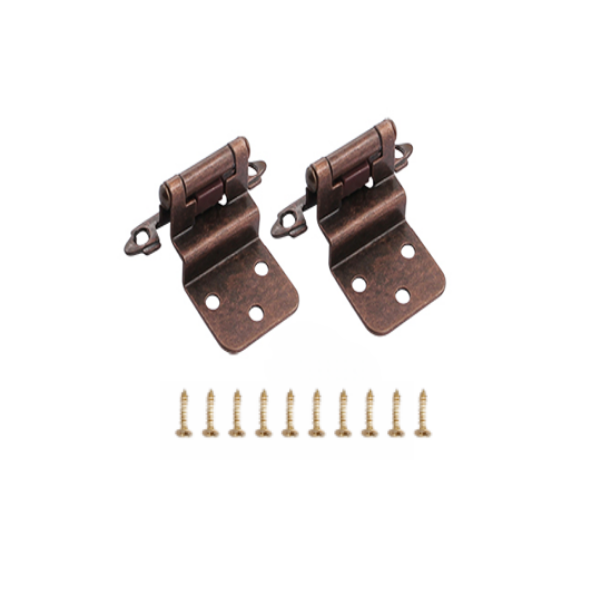 BISAGRA PARA PANTRY CON RESORTE COBRE ANTIGUO PAR CON TORNILLOS EASY LIFE CH0207.1AC