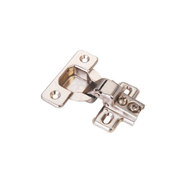 BISAGRA CANTO VISTO NIQUELADA CORTA 2 PERFORACIONES EASY LIFE CH0220.NB