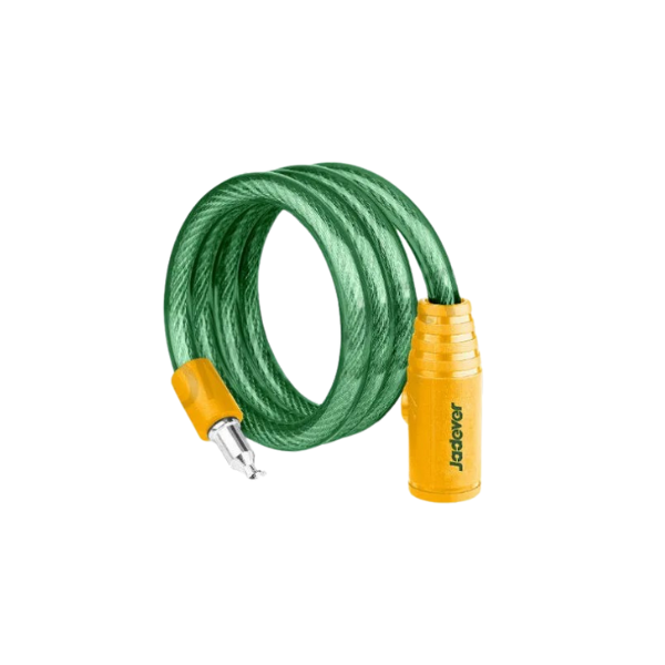 CABLE DE SEGURIDAD PARA BICICLETA 12X1200 MM CON LLAVE JDBK1112