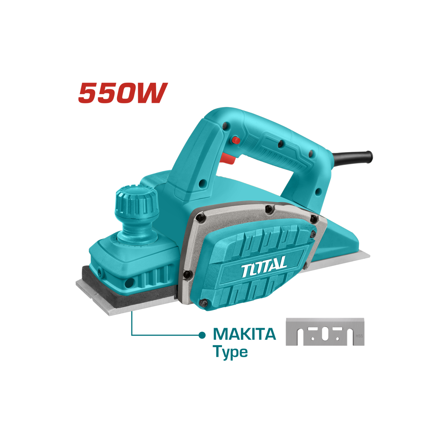 Cepillo Eléctrico Para Madera 1050W Total Tools - Capris Colombia