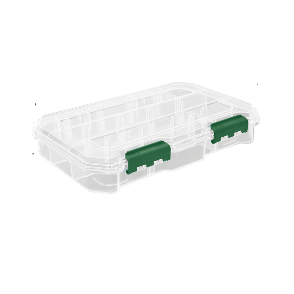 CAJA ORGANIZADORA 13 COMPARTIMIENTOS 18X32X5CM PLASTICA TRANSPARENTES JADEVER JDTB8342