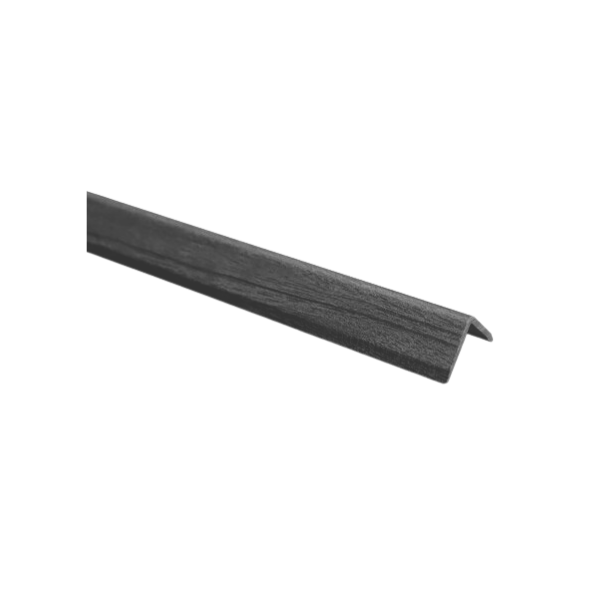 ANGULO WPC INTERIOR ROBLE GRIS 0.30X0.30X2.44MT (PIEZA) (007)