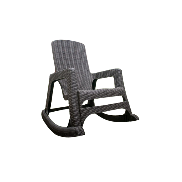 SILLA MECEDORA ETNA  99X77X94CM 300LB PLASTICA WENGUE PT10611090110