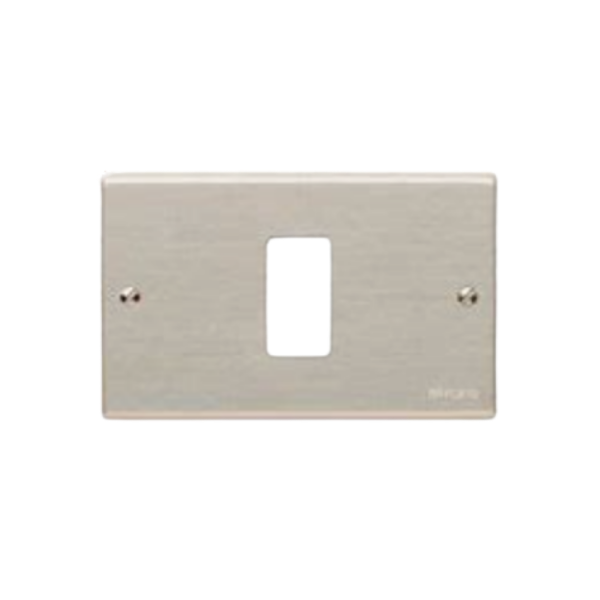 PLACA SENCILLA MAGIC BTICINO ALUMINIO (503/1SR)