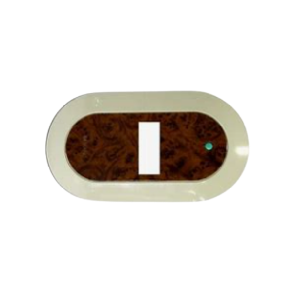 PLACA SENCILLA NUVA MAGIC BTICINO MADERA (503NU/1RN)