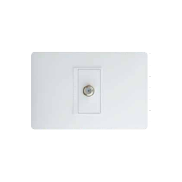 TOMA COAXIL TV LUZICA BTICINO BLANCO (PU1152)