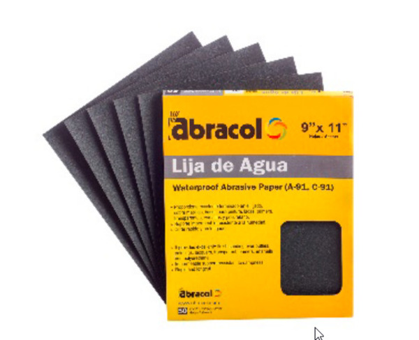 LIJA AGUA ABRACOL NO. 120