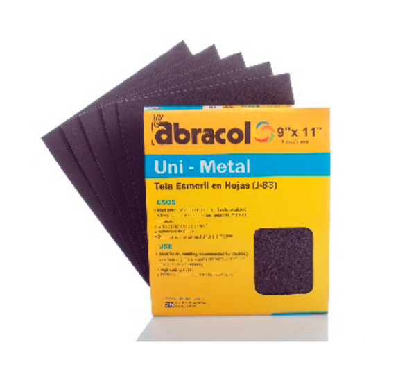 LIJA UNI-METAL ABRACOL No 100