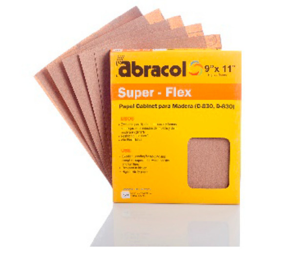 LIJA MADERA SUPER-FLEX ABRACOL No 40