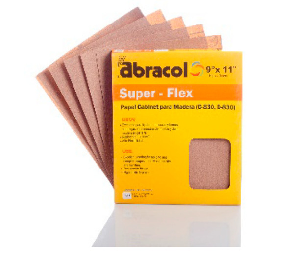 LIJA MADERA SUPER-FLEX ABRACOL No 60