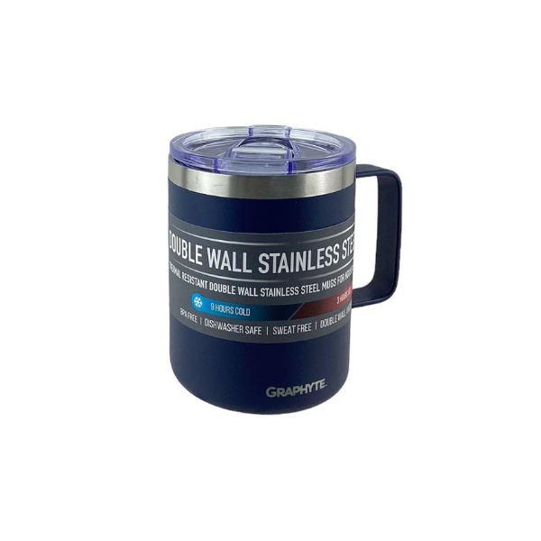 TAZA TERMICA 12 OZ ACERO NAVY 707-GR12OZ-NVY