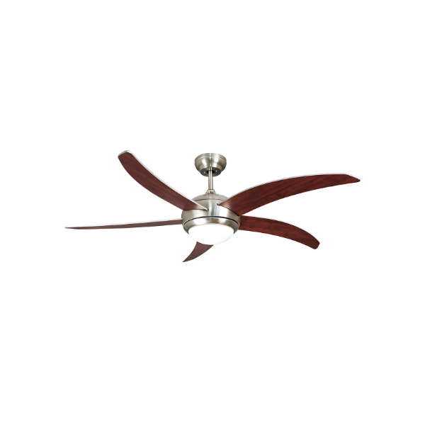VENTILADOR TECHO EASY LIFE 52" SATINADO/NOGAL (DCF-W780)