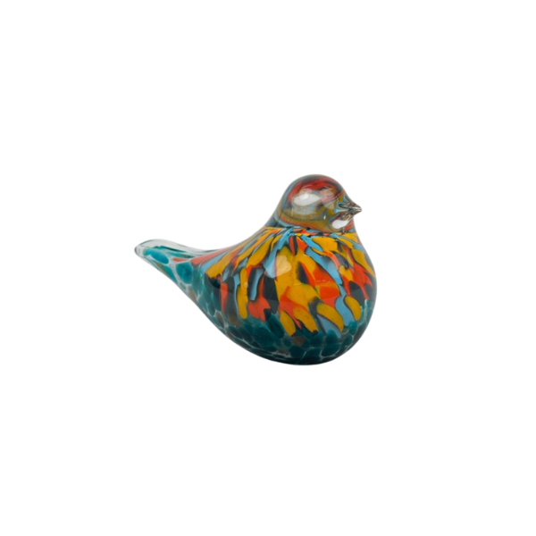 ADORNO PARA MESA PAJARO VIDRIO 13X7.50X9cm MULTICOLOR CONCEPTS 412-364575