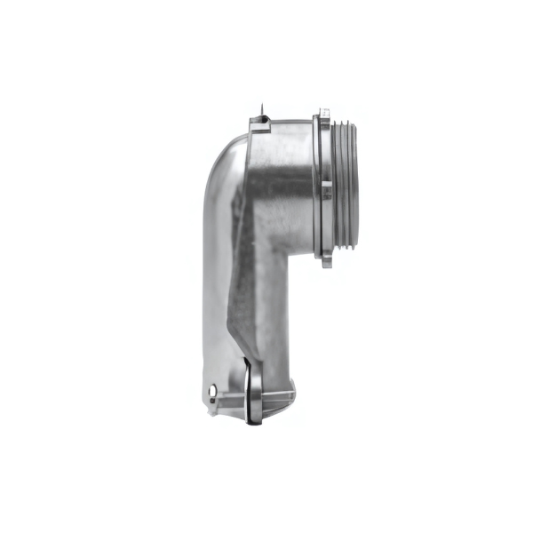 CONECTOR CURVO PARA CORAZA GALVANIZADO 1/2 PLG ARGOS (9530450)