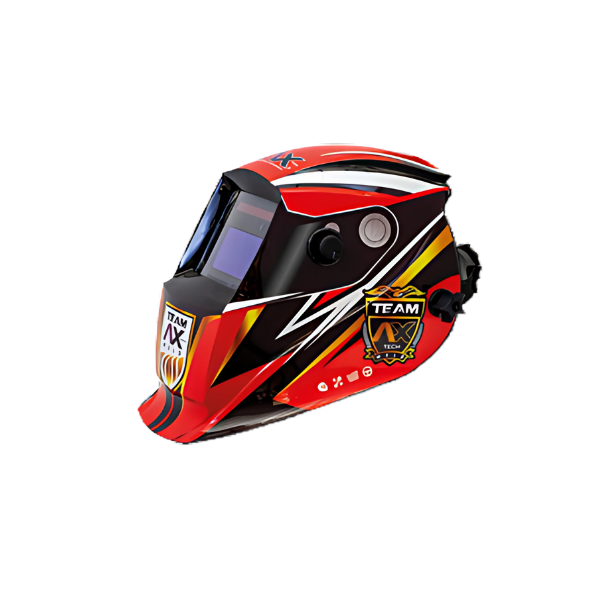 CARETA ELECTRÓNICA PARA SOLDAR DOBLE SENSOR A COLOR AXT-CEF1RED-CV