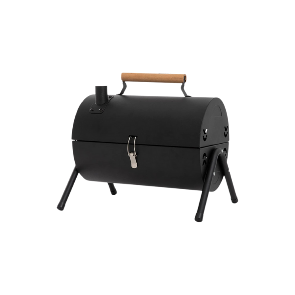 BARBACOA ACERO 38X25X3 NEGRO BISTRO 741-40759