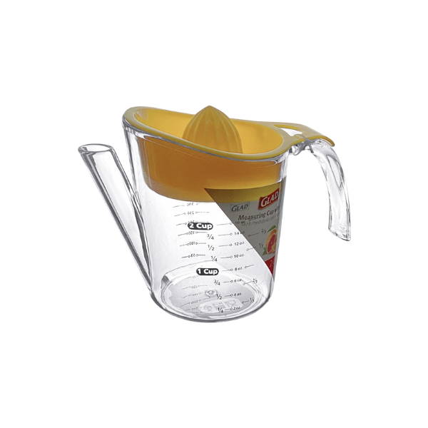 EXTRACTOR MANUAL ACRILICO 0.5 L AMARILLO/TRANSPARENTE GLAD 723-71574