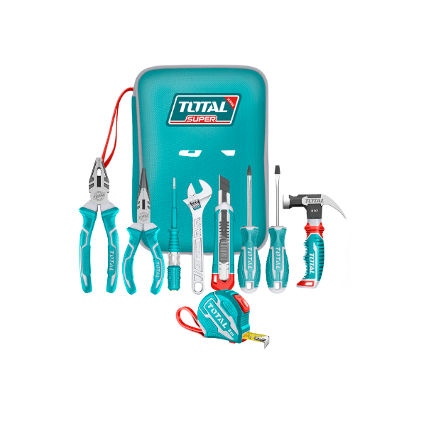 HERRAMIENTAS MANUALES TOTAL SET 9pcs THKTHP90097