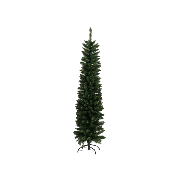 ÁRBOL NAVIDAD PVC 110x110x210 m (7) pie VERDE SANTINI 110-0400054