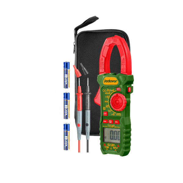 AMPERÍMETRO DIGITAL JADEVER TENAZA 1000A DC/AC JDDM65085