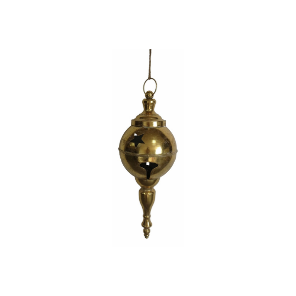 ADORNO NAVIDAD CASCABEL 24x66 cm DORADO MIRO 831-D067-2401L-A