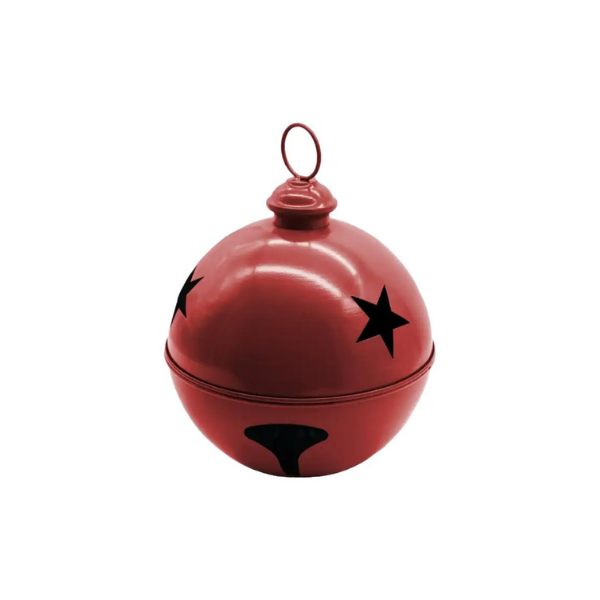 ADORNO NAVIDAD CASCABEL 51x51x56 cm ROJO MIRO 831-D067-2406R