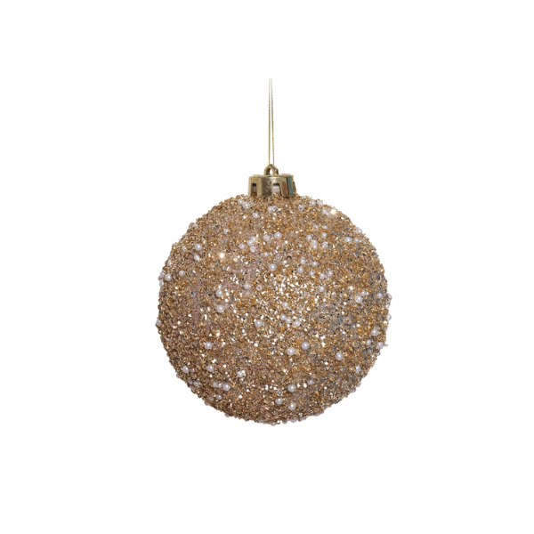 ESFERA NAVIDAD 12 cm DORADO MIRO 831-XMTX349-2502P