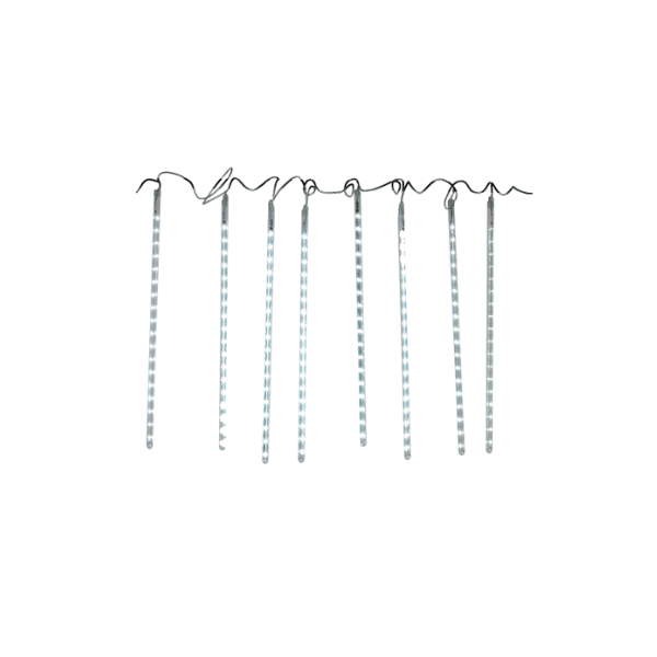 GUÍA DE LUCES METEOROS 50 cm BLANCO FRIO MIRO (8 LUCES) 831-XMFE112-2408