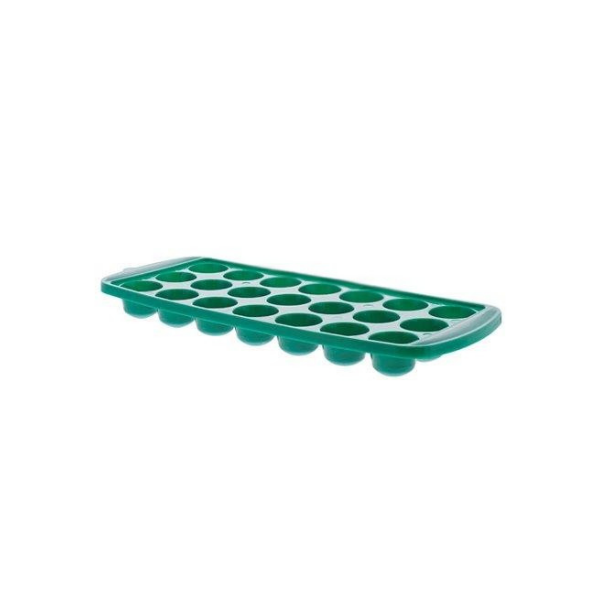 BANDEJA PARA HIELO PLASTICO 29.7x11.6x2 cm GRIS/VERDE ULTIMATE 723-04250