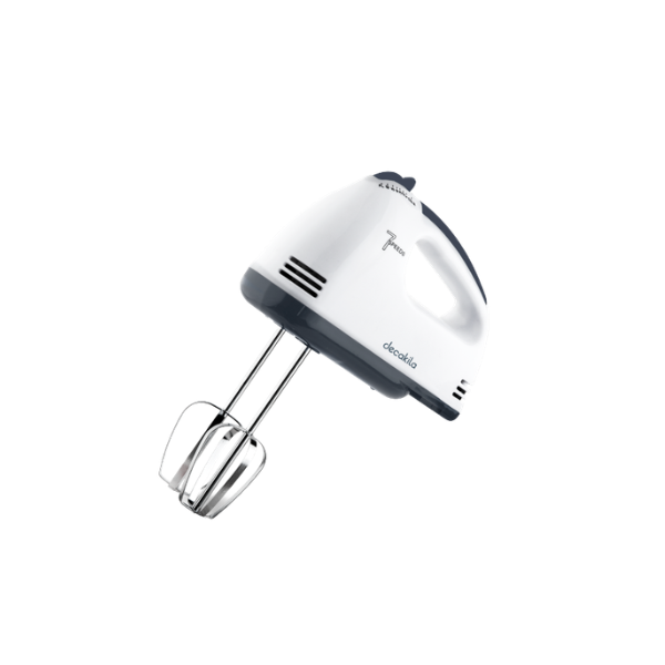 BATIDORA DE MANO 120 W 7 VELOCIDADES BLANCO DECAKILA KUMX016W
