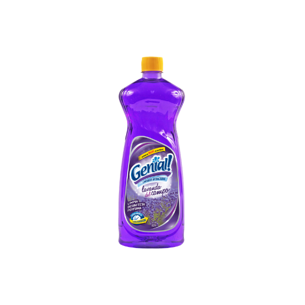 LIMPIADOR DESINFECTANTE MULTIUSOS 900 ml LAVANDA DEL CAMPO GENIAL GNL063
