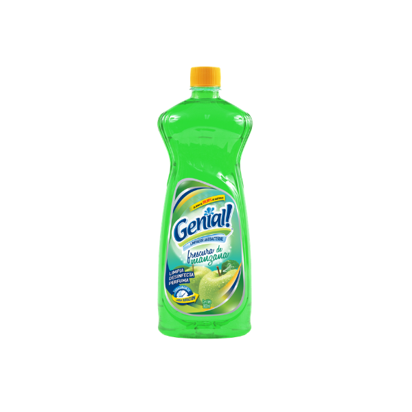 LIMPIADOR DESINFECTANTE MULTIUSOS 900 ml MANZANA GENIAL GNL087