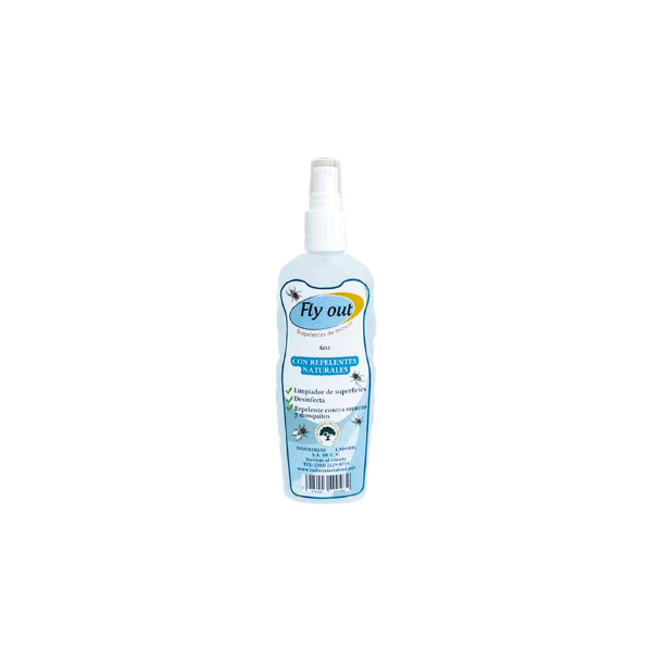 LIMPIADOR REPELENTE DE INSECTOS EN SPRAY PARA MULTISUPERFICIES 177 ml FLY OUT