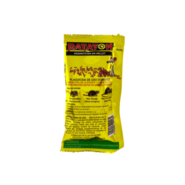 VENENO ANTICOAGULANTE PARA RATAS Y RATONES 35 g RATATON