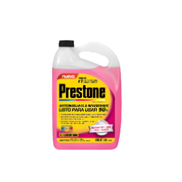 REFRIGERANTE ANTICONGELANTE PRESTONE LISTO P/USAR 50% 3.78L (1 galón ROSADO) AF9050