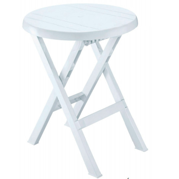 Mesa blanca plegable Saluzzo - Aliss