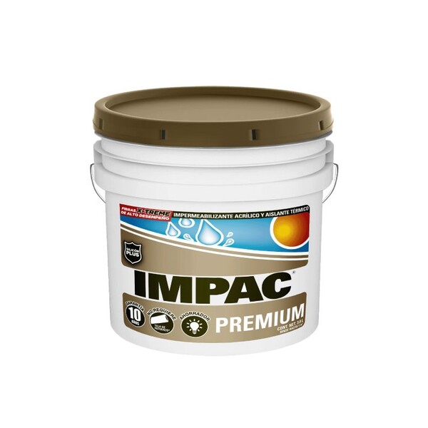 IMPERMEABILIZANTE SILICONIZADO IMPAC PREMIUM BLANCO GALON