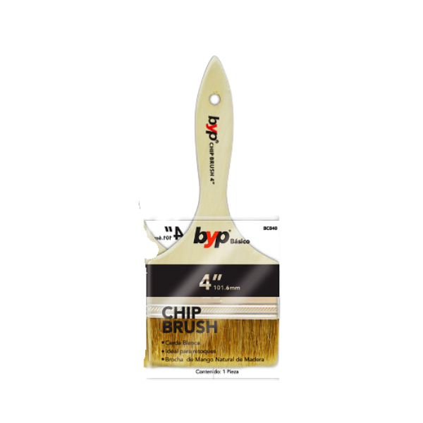 BROCHA DOMESTICA 4" CHIP BRUSH 1500 BYP