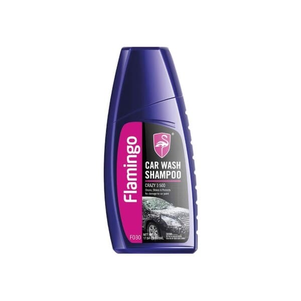 SHAMPOO CON CERA P/CARRO FLAMINGO 500ml F030