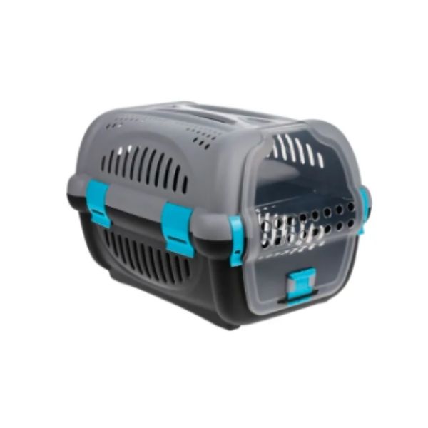 KENNEL TRANSPORTADOR DE MASCOTA GRIS 51X34CM 806101180