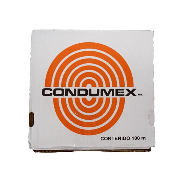 CABLE THHN BLANCO 4 CONDUMEX (3006352)100mt(Caja)