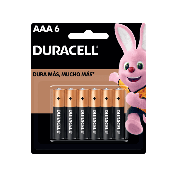 BATERIA DURACELL AAA PAGUE 4 LLEVE6X48IT(305093)