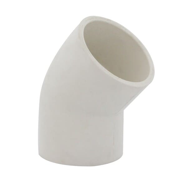 CODO LISO PVC 45 GR   1/2PLG