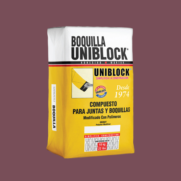 BOQUILLA UNIBLOCK C/A CHOCOLATE 10KG