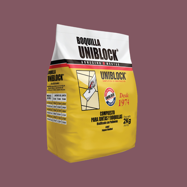 BOQUILLA UNIBLOCK C/A CHOCOLATE 2KG