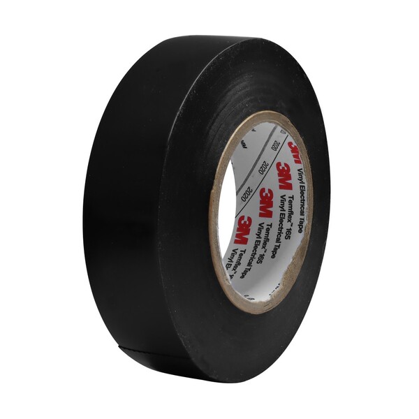 10 Rollos Cinta Aislante PVC Negro 20mx19mm